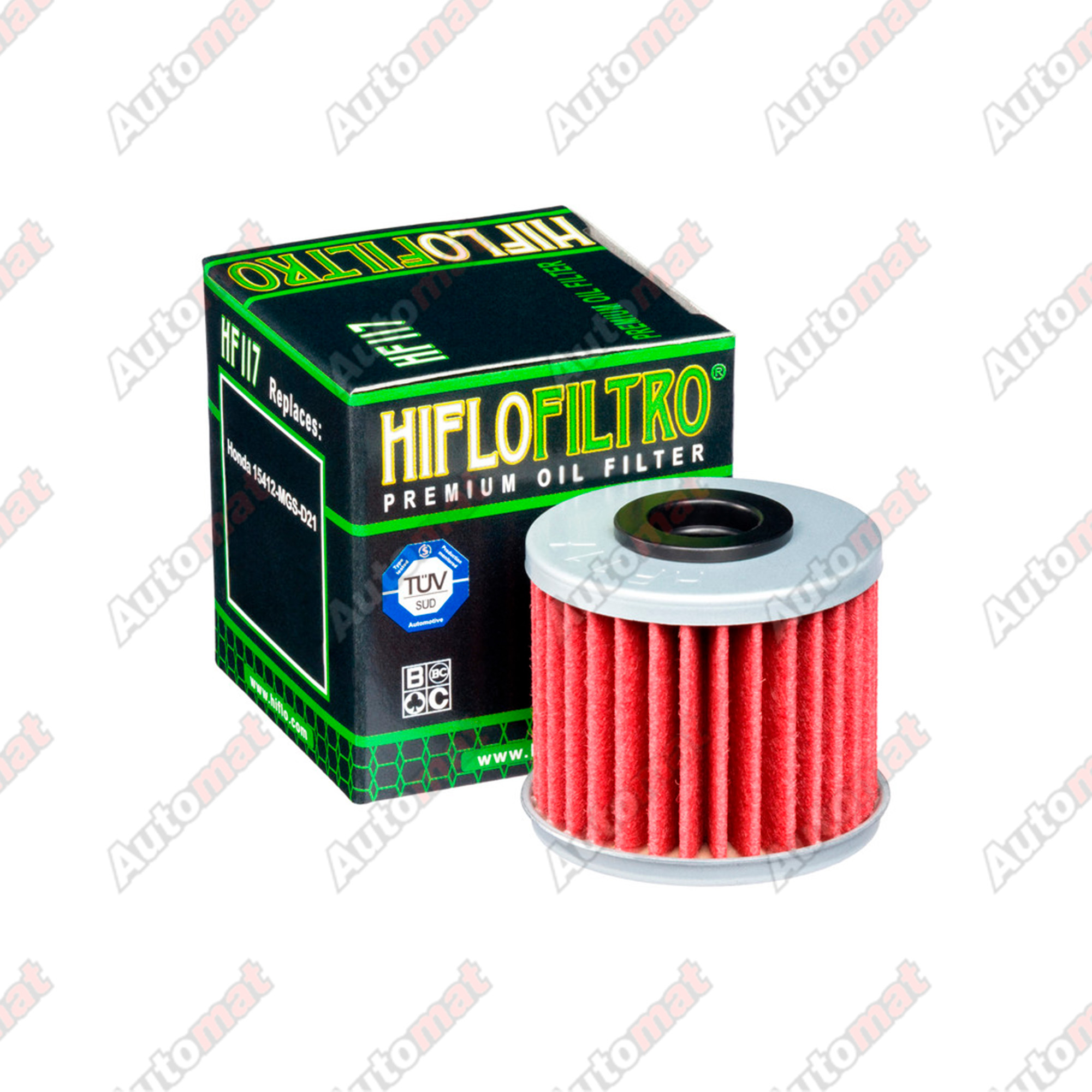 Фильтр масляный HIFLOFILTRO HF117