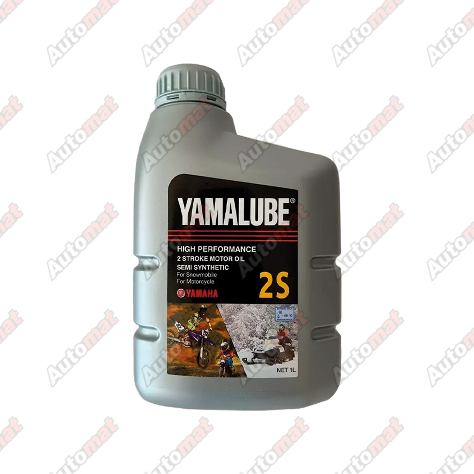 Моторное масло Yamalube 2S 2T SEMI-SYNTHETIC, 1л