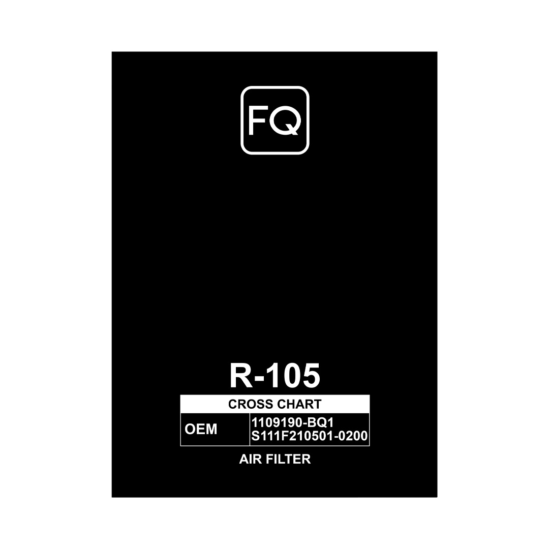 Фильтр воздушный FQ R-105