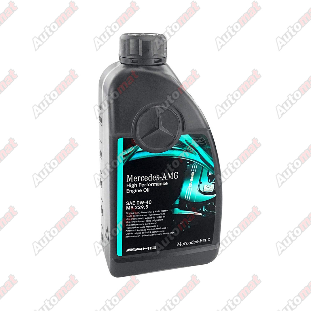 Масло моторное Mercedes-Benz AMG 0W-40 229.5 A000989810211BIBR, 1л