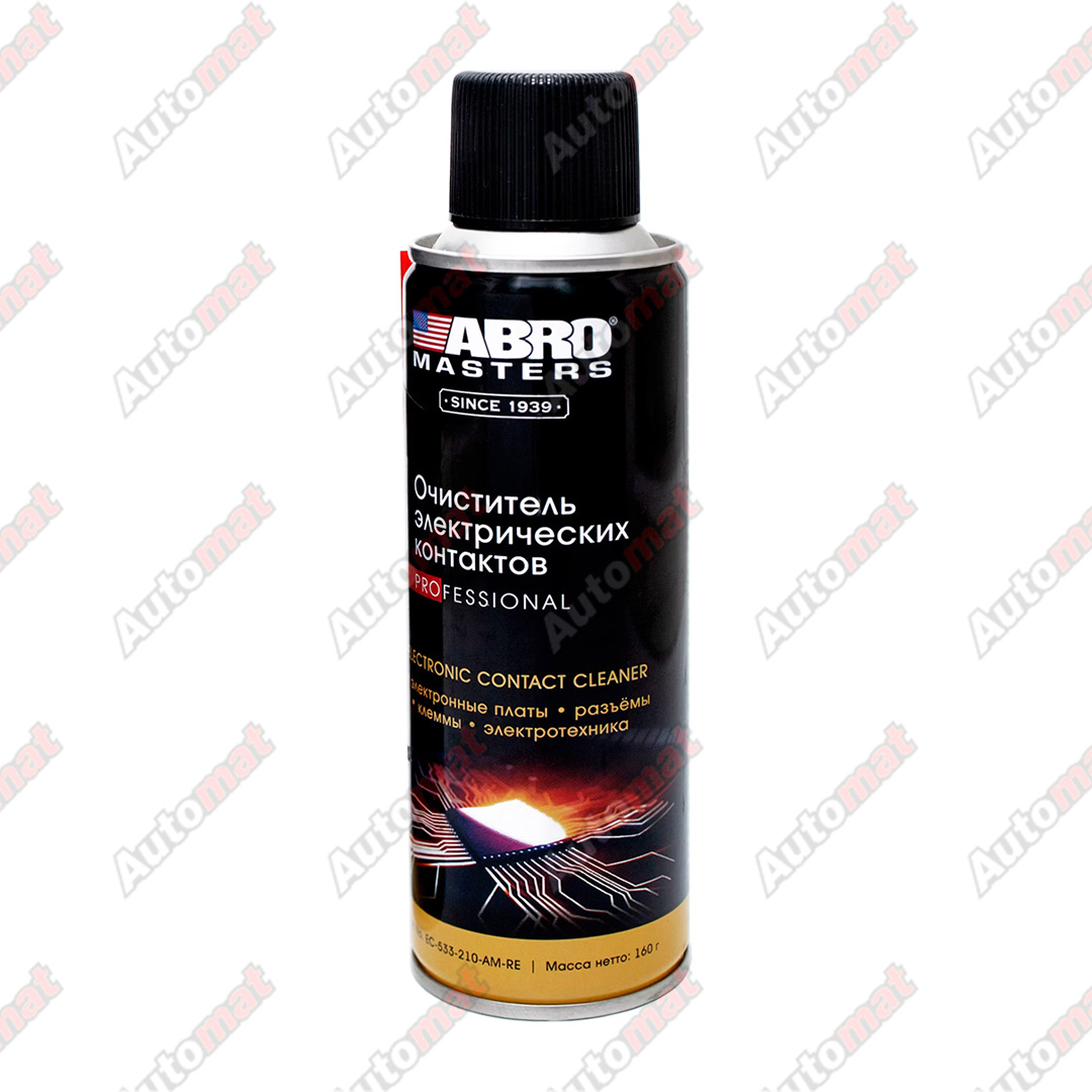 Очиститель электрических контактов ABRO MASTERS, 160г EC-533-210-AM-RE